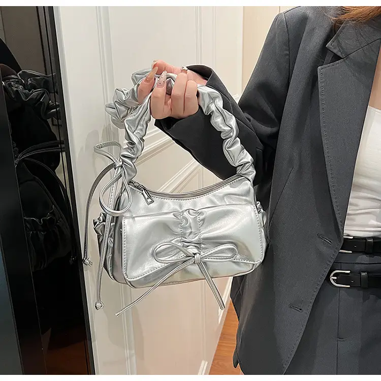 Red Korean Fashion Bow Shoulder Bag for Women — feature 34