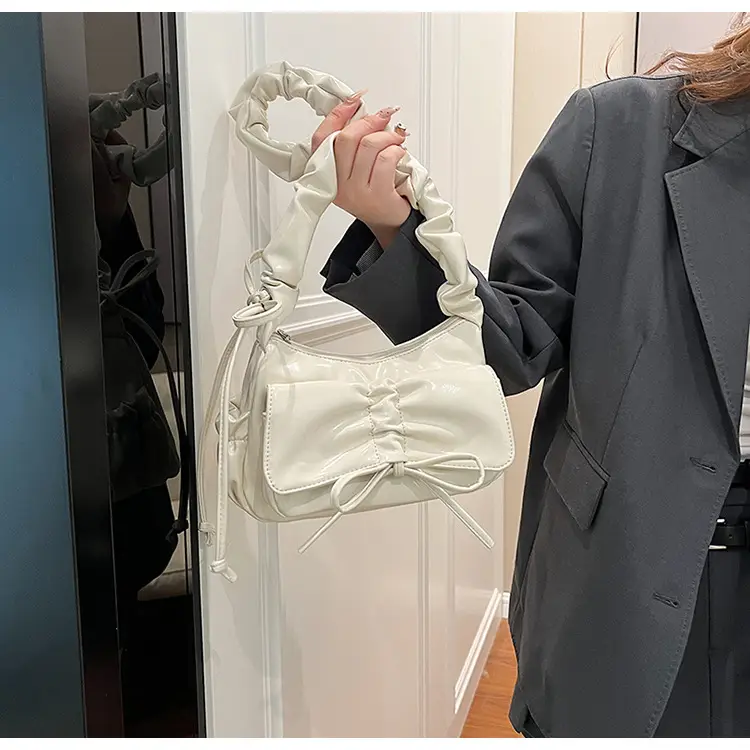 Red Korean Fashion Bow Shoulder Bag for Women — feature 38