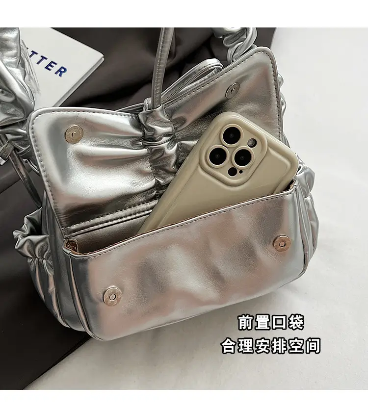 Red Korean Fashion Bow Shoulder Bag for Women — feature 8