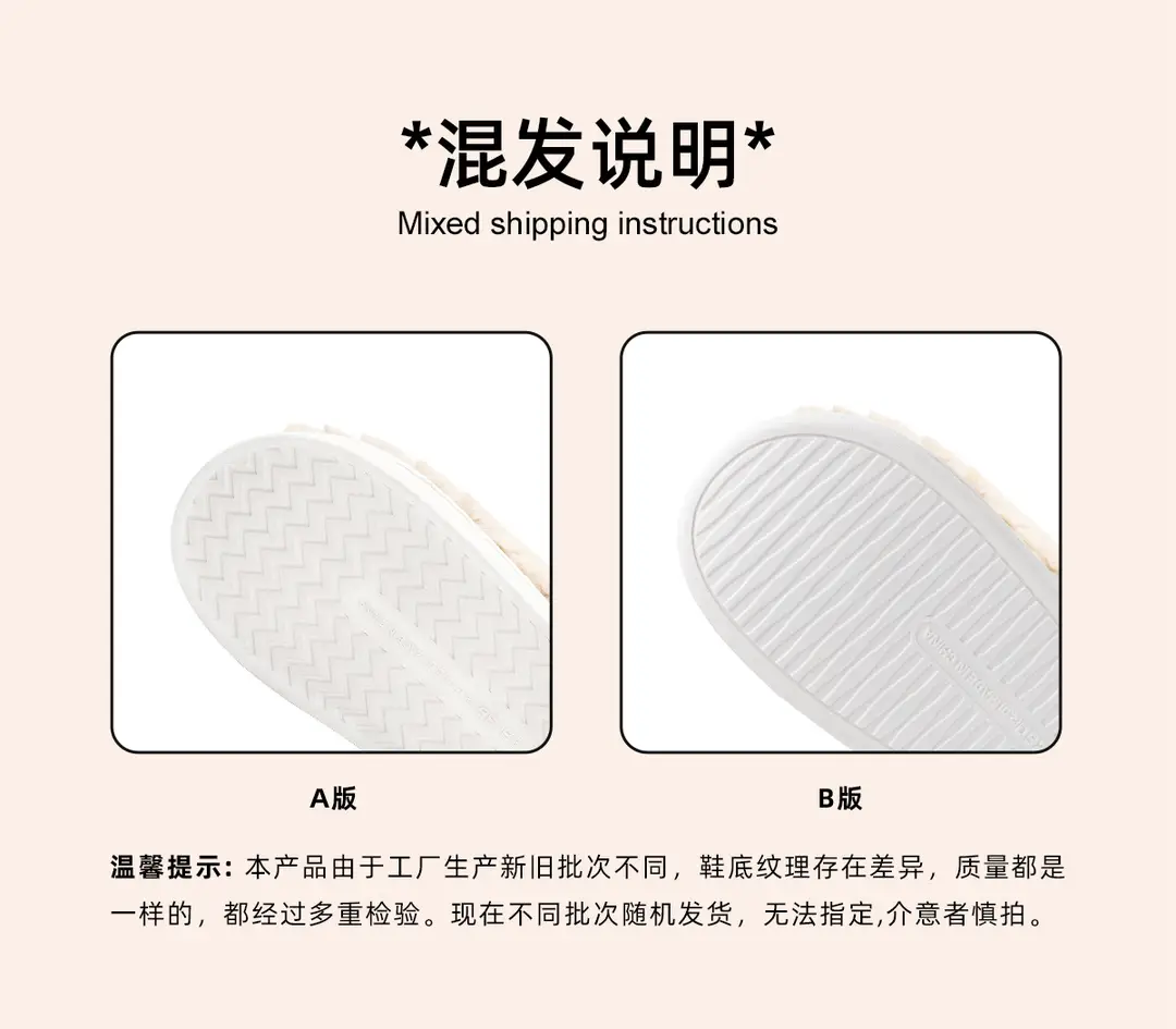 Home Warm Cotton Slippers for Women in Winter, Couple's Non-Slip Soft-Soled Indoor Plush Thick-Soled Furry Slippers for Men — feature 1