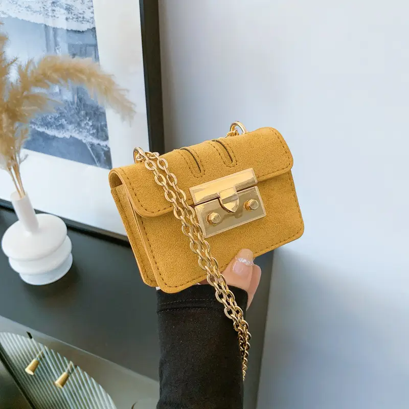 Pink Velvet Shoulder Crossbody Bag Mini 2024 Winter - Image 7