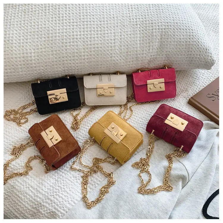 Pink Velvet Shoulder Crossbody Bag Mini 2024 Winter — feature 35