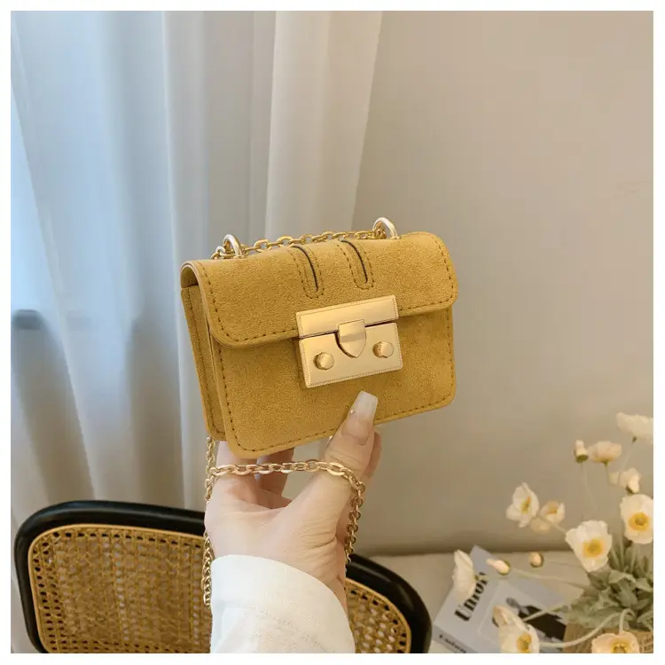 Pink Velvet Shoulder Crossbody Bag Mini 2024 Winter - Image 2
