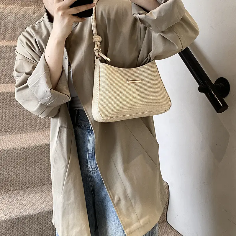 Vintage Niche Underarm Bag Women's 2024 New - Image 8