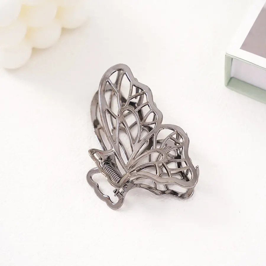 Pearl Rhinestone Butterfly Hairpin Clip Wholesale — feature 20