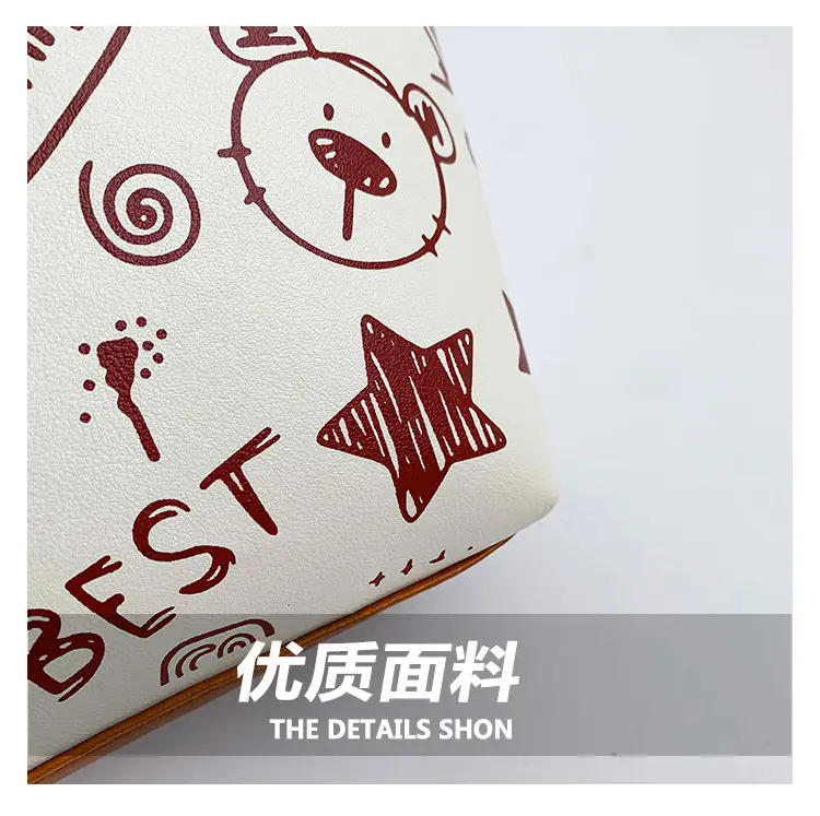 Cute Cartoon Printed Shoulder Bag Women 2024 — feature 6