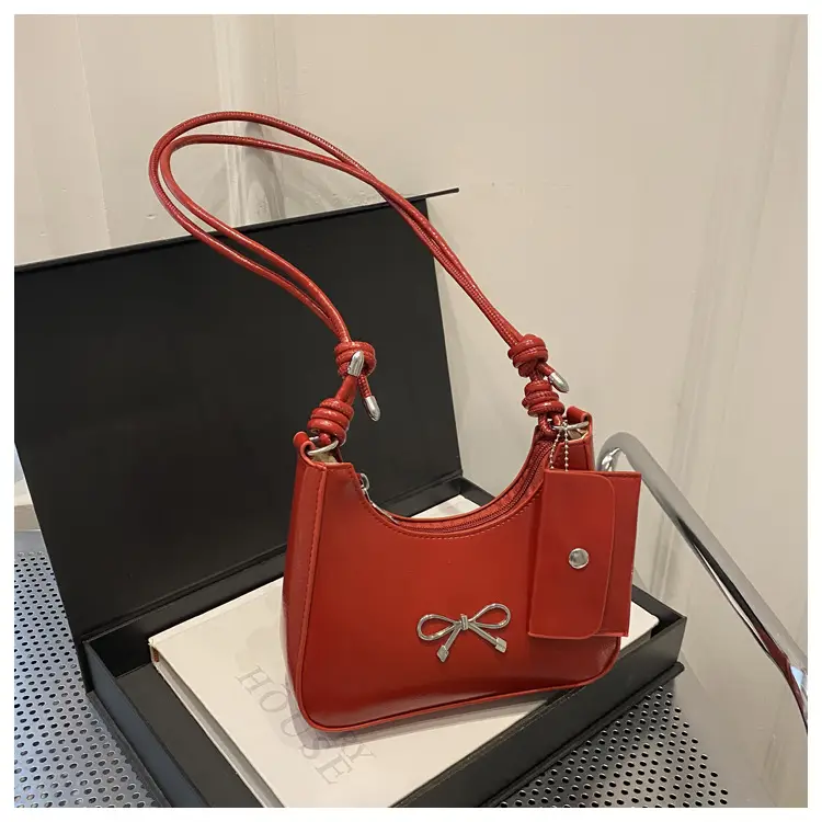 Women's Red Bow Shoulder Bag 2024 — feature 24