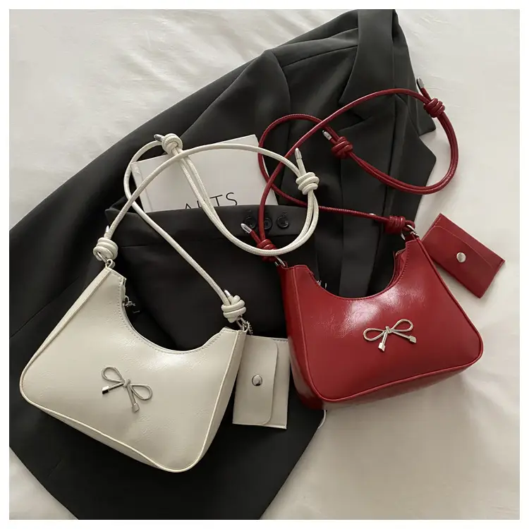 Women's Red Bow Shoulder Bag 2024 — feature 28