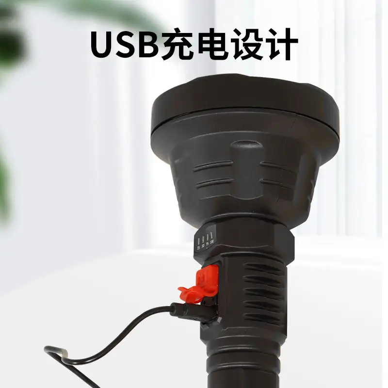 USB Charging LED Flashlight Super Bright Long Range 188g - Image 4