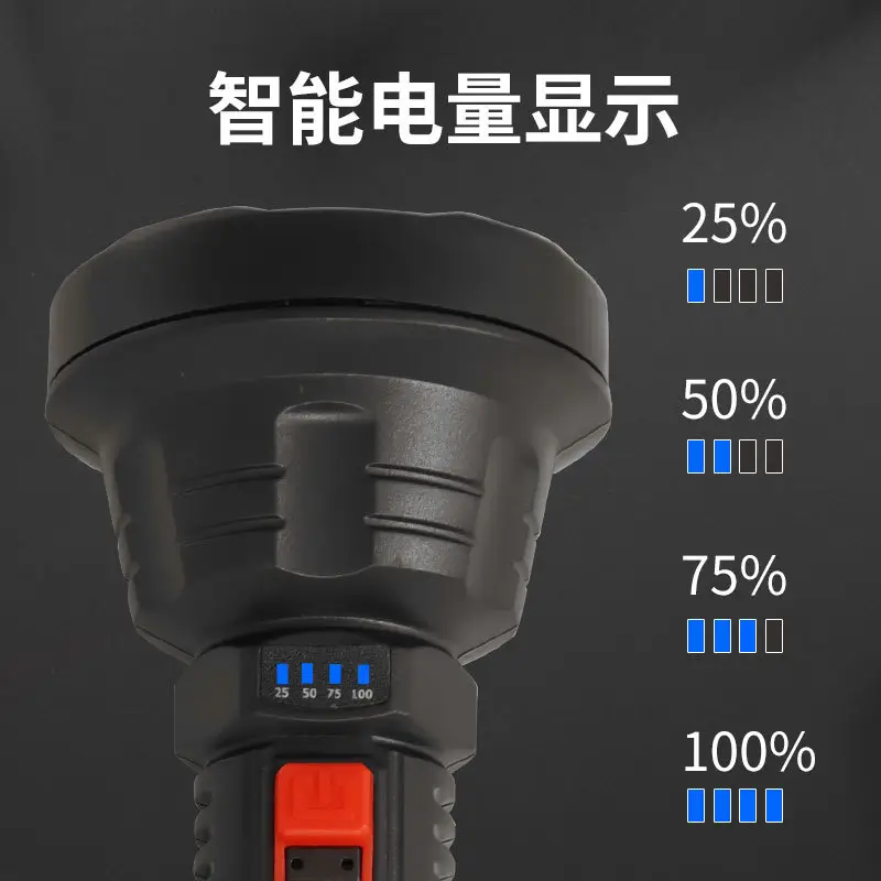 USB Charging LED Flashlight Super Bright Long Range 188g - Image 5