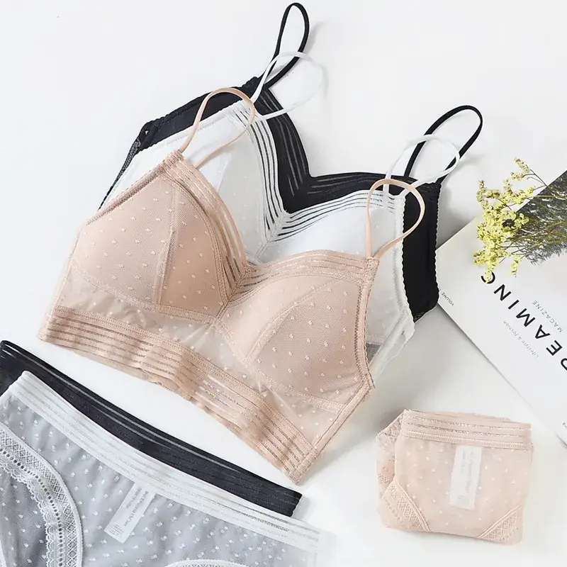 French Style Nude Backless Bra for Large Busts - Image 9
