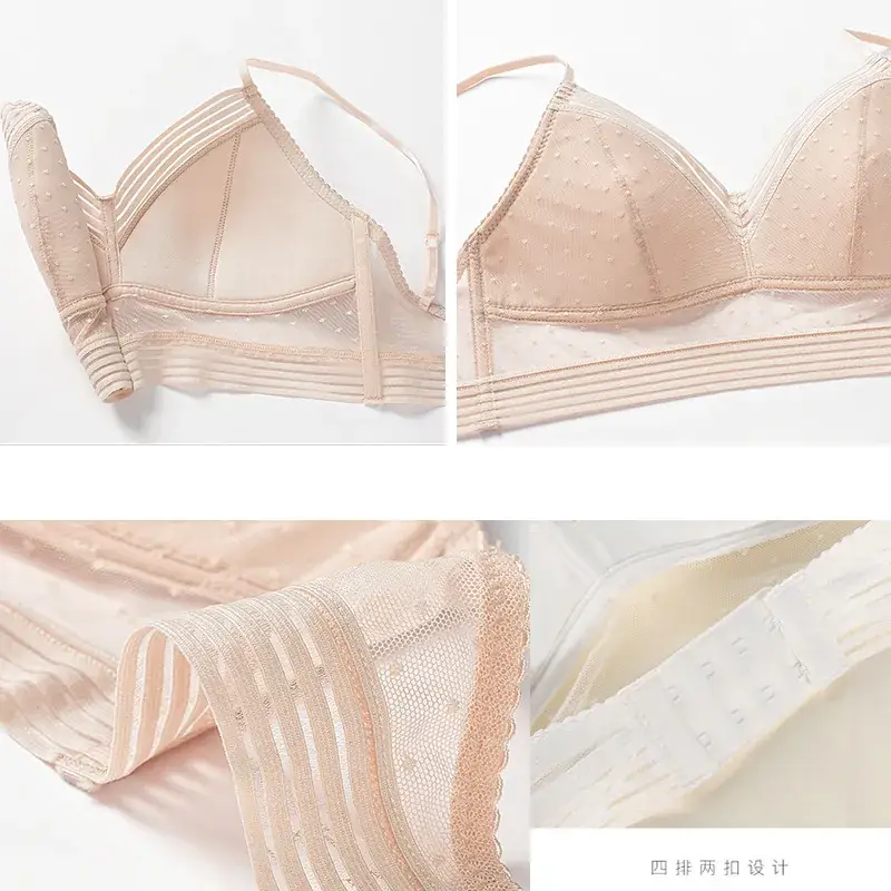 French Style Nude Backless Bra for Large Busts - Image 10
