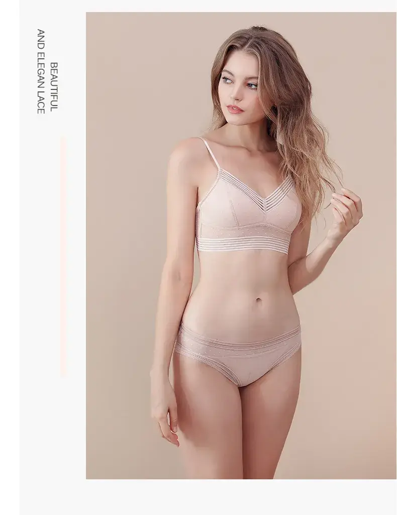 French Style Nude Backless Bra for Large Busts — feature 15
