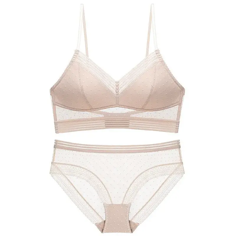 French Style Nude Backless Bra for Large Busts - Image 5