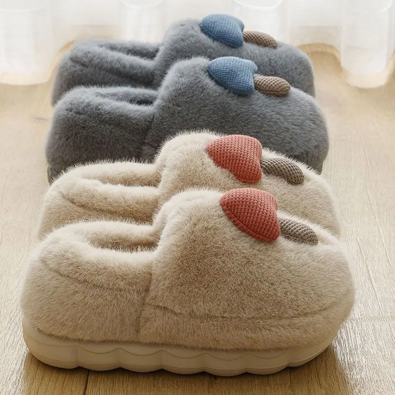 Mushroom Cotton Slippers, Non-Slip Winter Shoes, Indoor Slippers, Winter Warm Cotton Shoes, Plush Cotton Slippers, Home Slippers Wholesale - Image 7