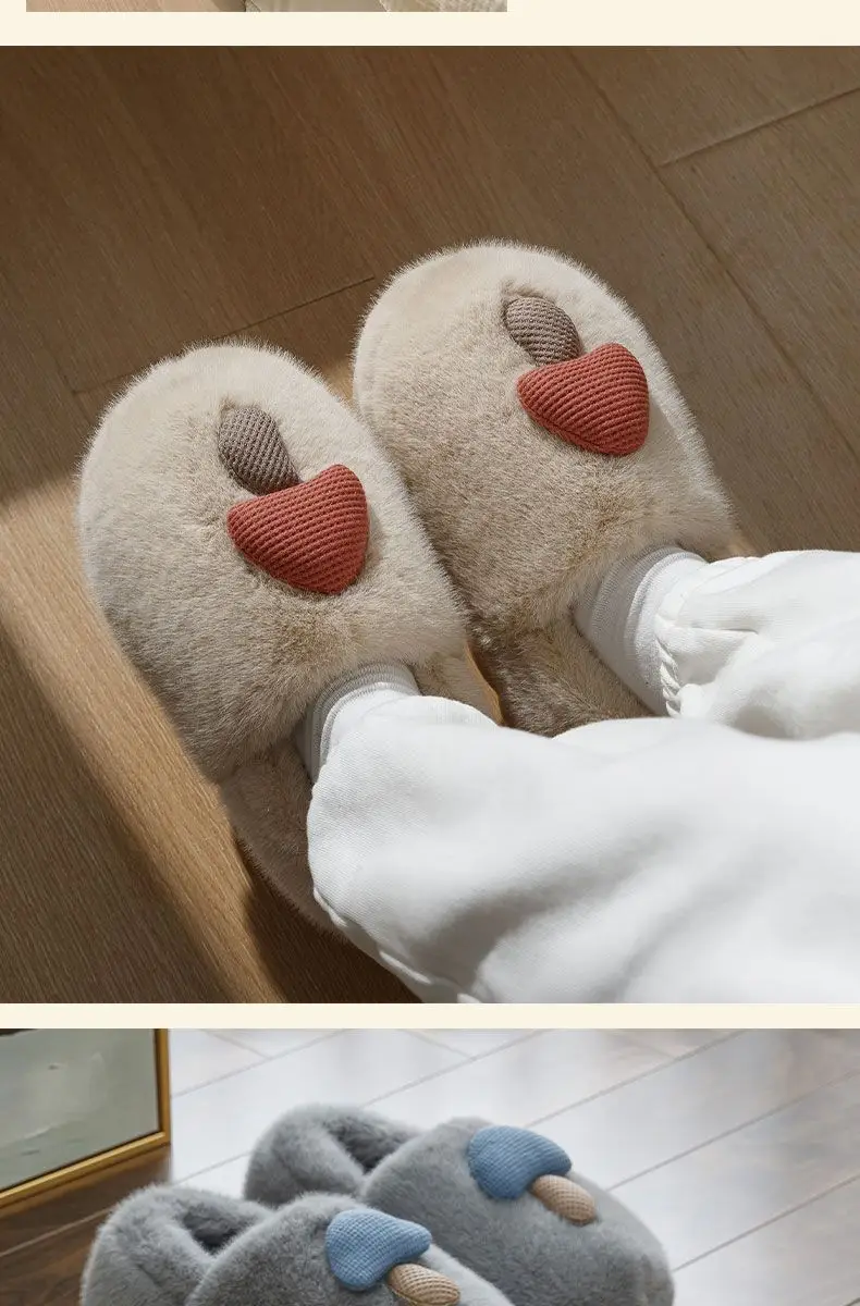 Mushroom Cotton Slippers, Non-Slip Winter Shoes, Indoor Slippers, Winter Warm Cotton Shoes, Plush Cotton Slippers, Home Slippers Wholesale — feature 15