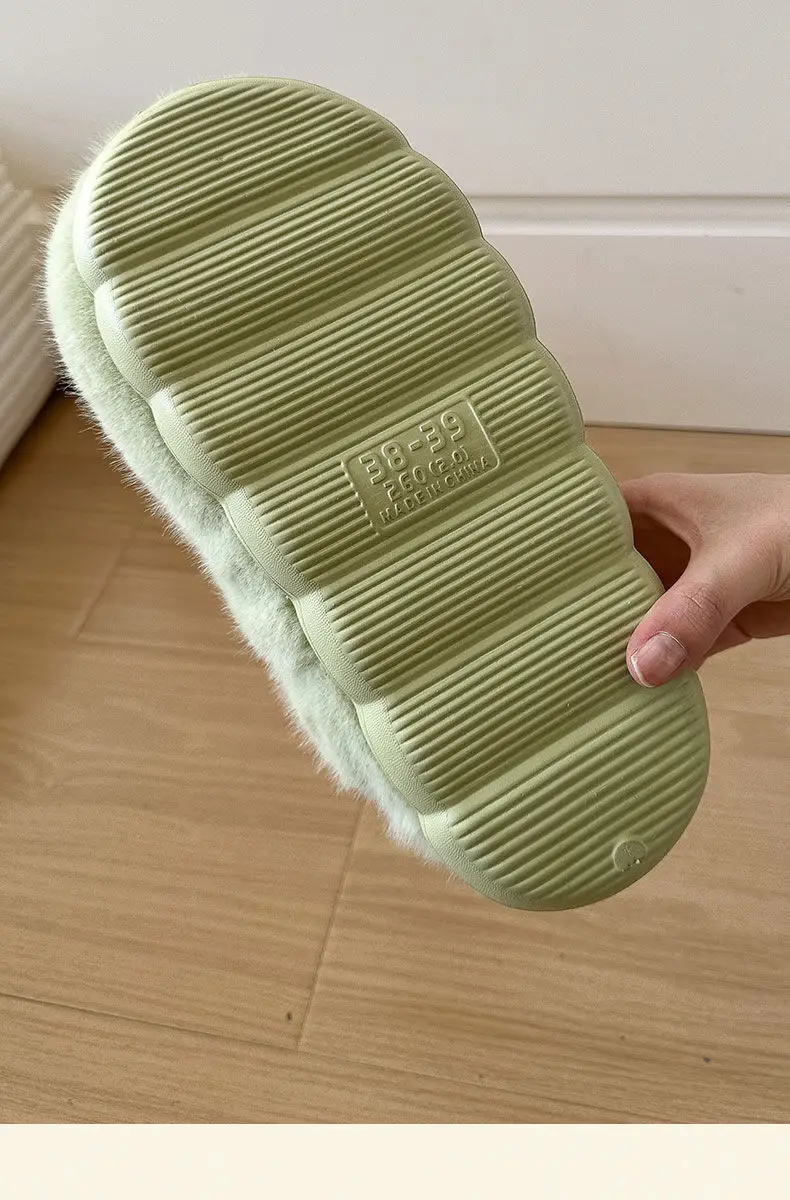 Mushroom Cotton Slippers, Non-Slip Winter Shoes, Indoor Slippers, Winter Warm Cotton Shoes, Plush Cotton Slippers, Home Slippers Wholesale — feature 6