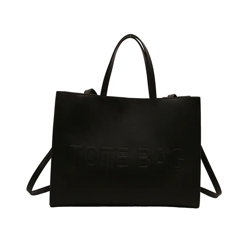 Textured Large Capacity Women's Shoulder Bag Brown 2024 - Image 8