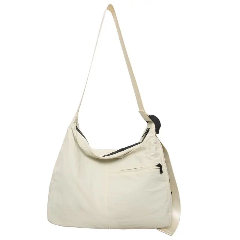 Large Capacity Crossbody Bag for Men Black Japanese Style - Image 2