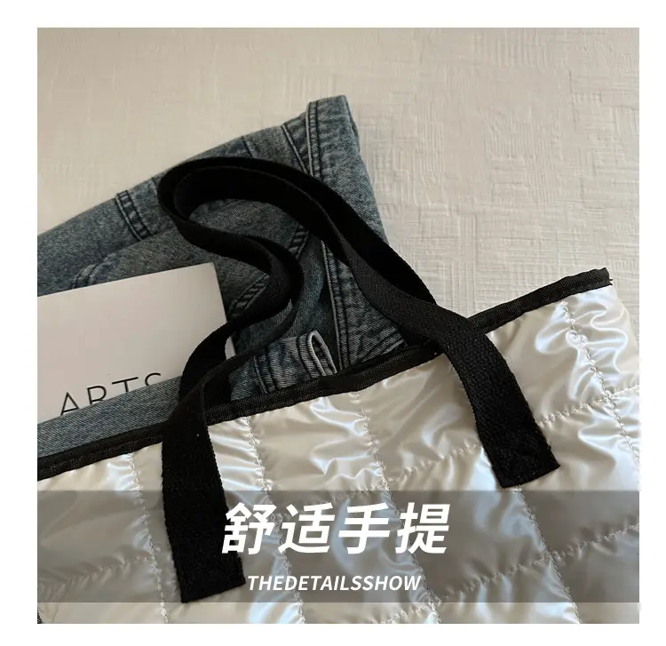 Western Style Underarm Tote Bag White 2026 — feature 6