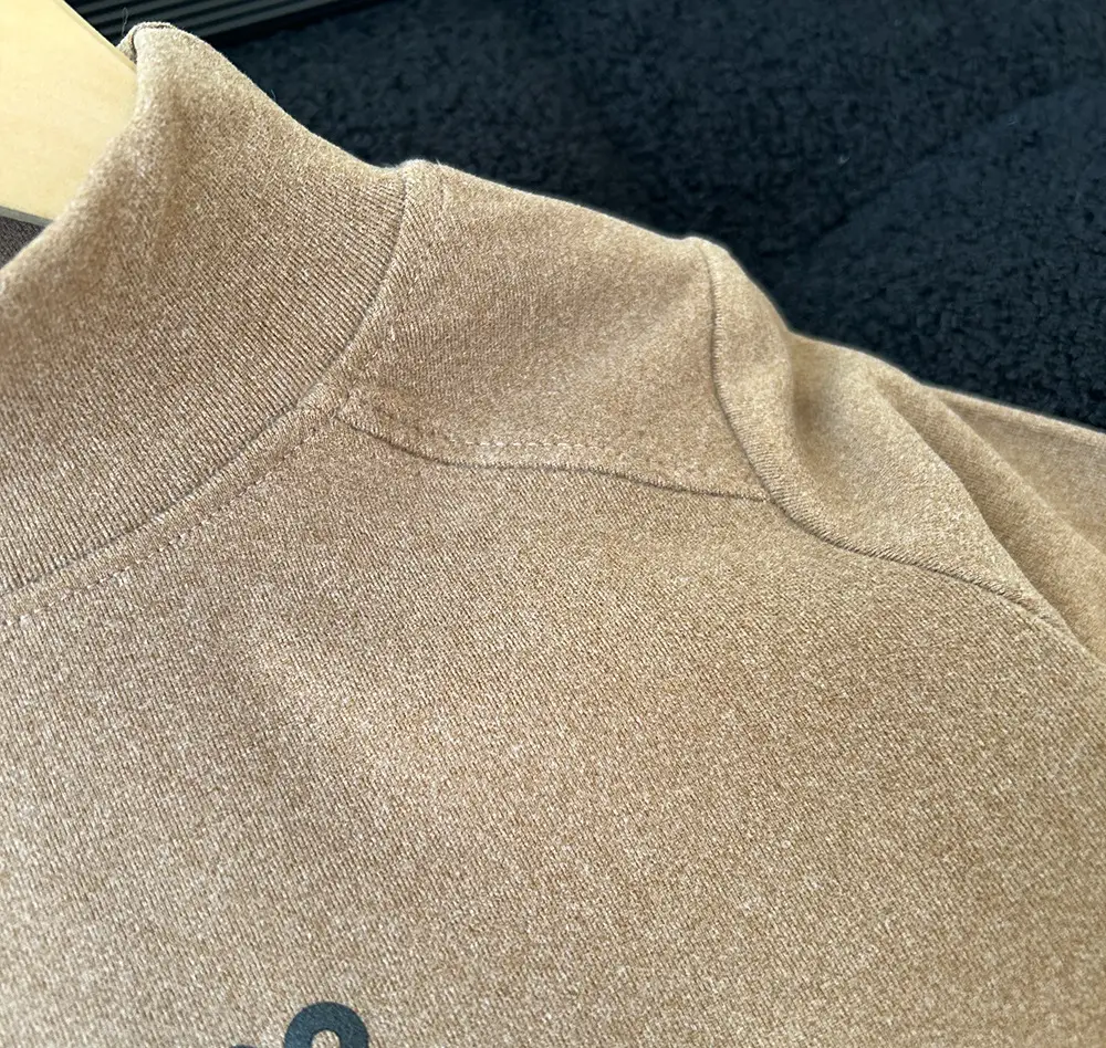 2024 Kids Elastic Long Sleeve T-Shirt Brown — feature 7