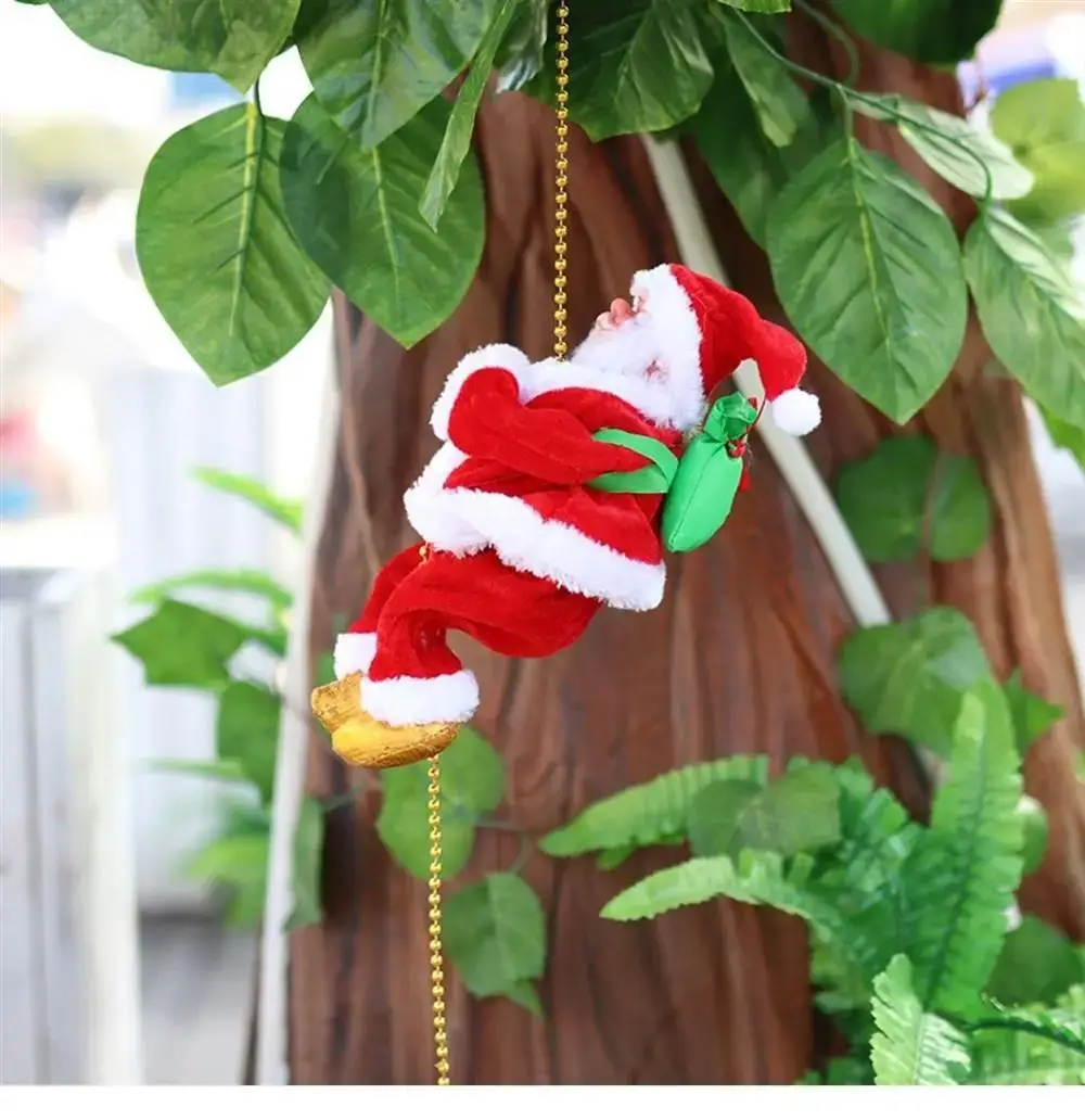 Santa Claus Electric Climbing Toy with Music — feature 3
