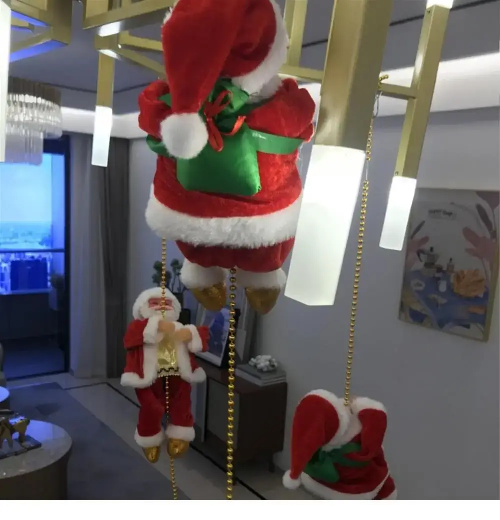 Santa Claus Electric Climbing Toy with Music — feature 9
