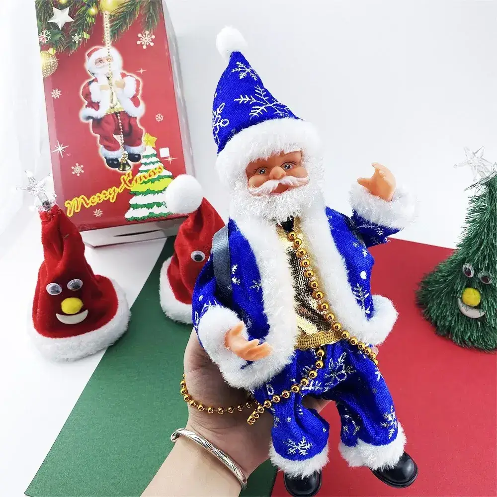 Santa Claus Electric Climbing Toy with Music - Image 2