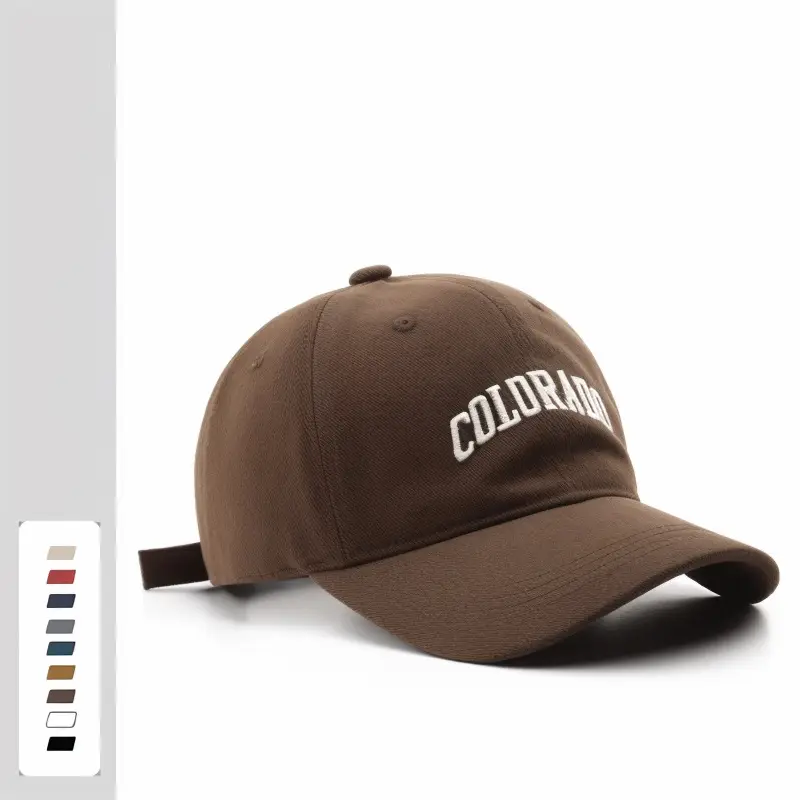 Korean Style Baseball Cap for Women Large Head Wide Brim - Image 2