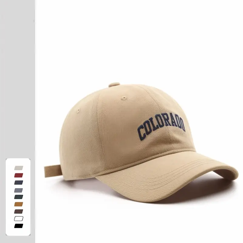 Korean Style Baseball Cap for Women Large Head Wide Brim - Image 5