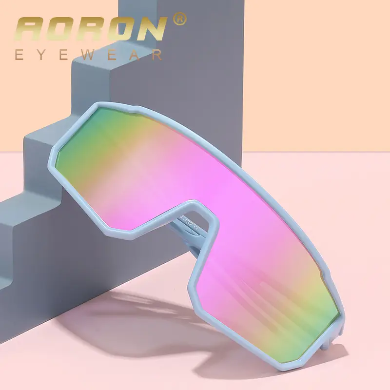 New Children Polarized Riding Sunglasses Blue Mirror