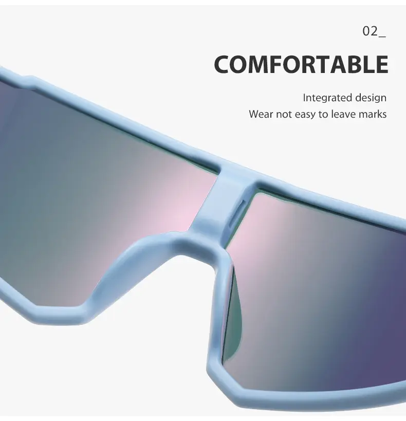 New Children Polarized Riding Sunglasses Blue Mirror — feature 11