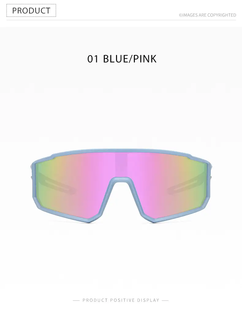New Children Polarized Riding Sunglasses Blue Mirror — feature 16