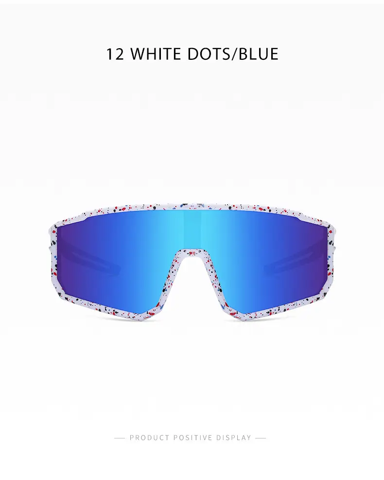 New Children Polarized Riding Sunglasses Blue Mirror — feature 38