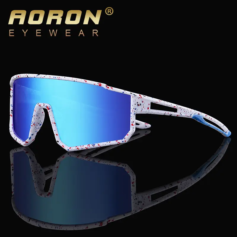 New Children Polarized Riding Sunglasses Blue Mirror