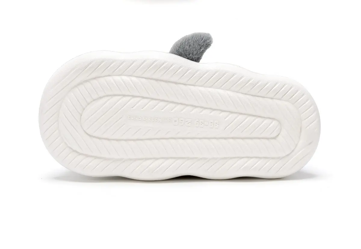 Women's Blue Whale Fleece Slippers Winter Warm Indoor — feature 22