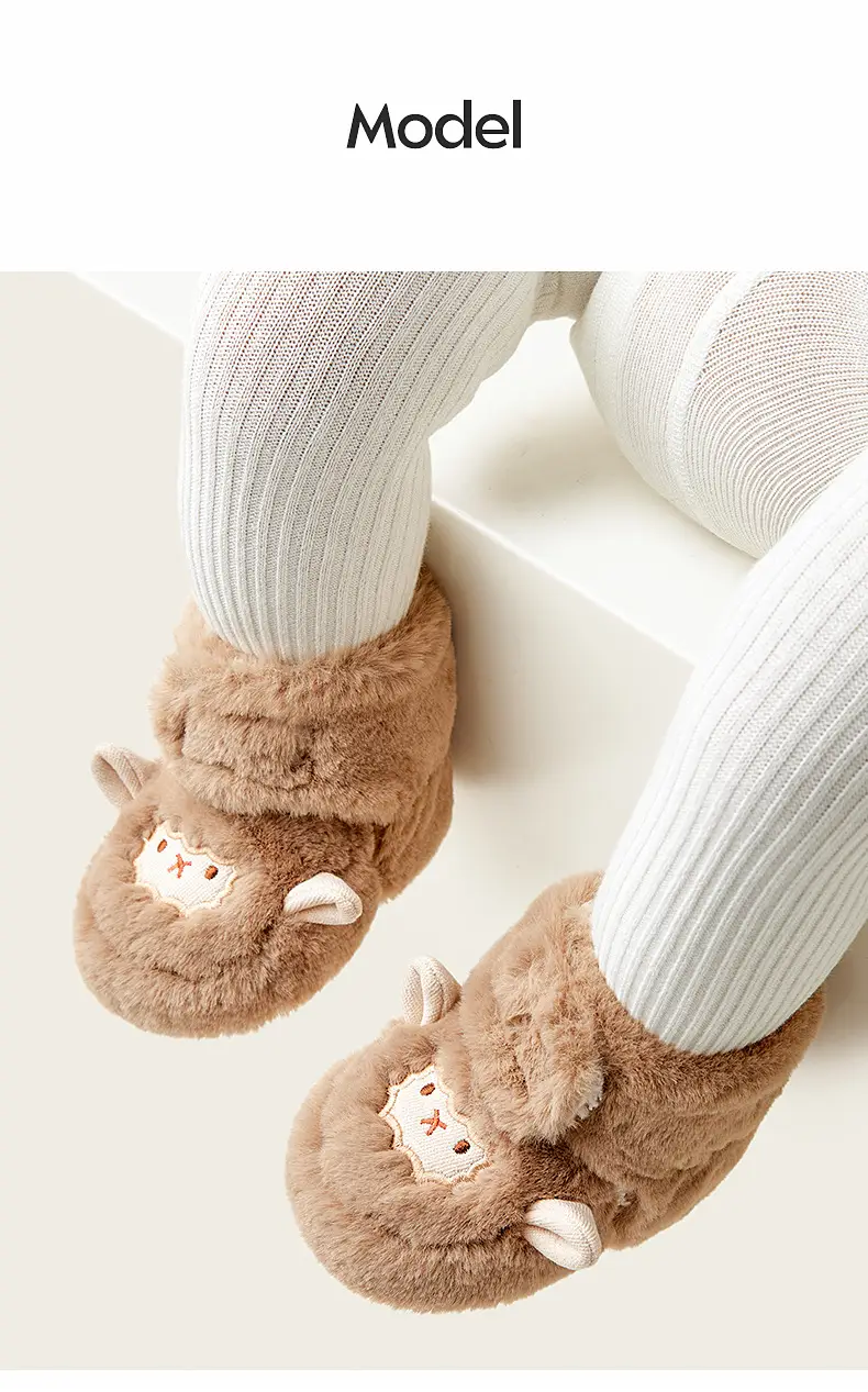 Baby Fleece Lined Toddler Shoes 6-12M White — feature 13
