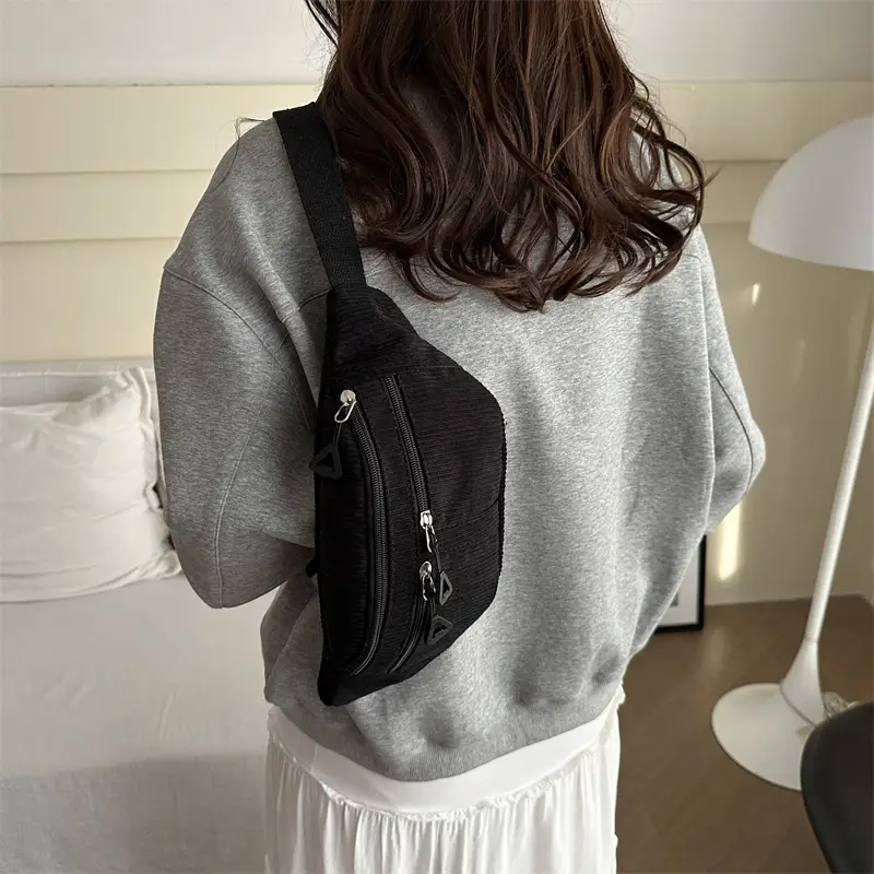 Women 2024 Crossbody Bag Brown Casual Sports All Match - Image 9