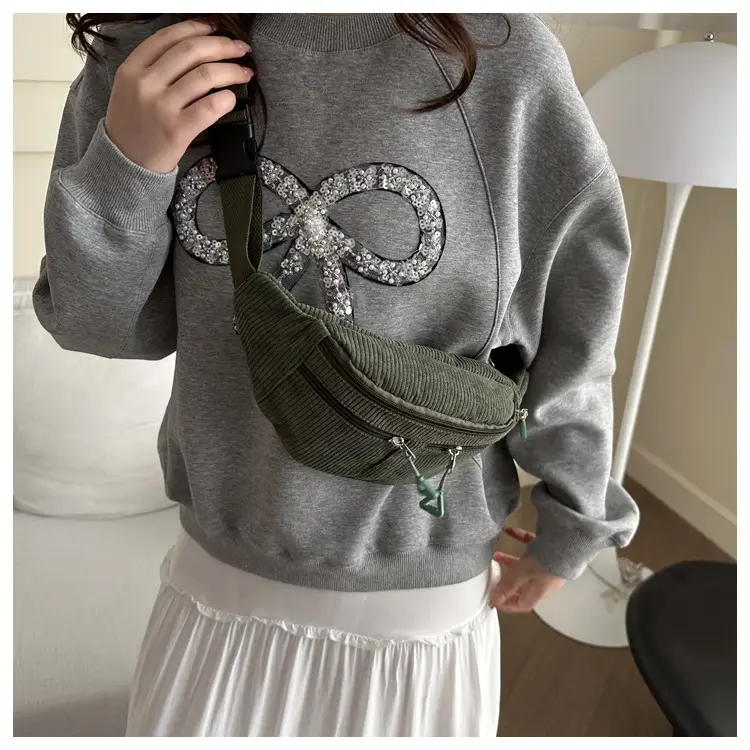 Women 2024 Crossbody Bag Brown Casual Sports All Match — feature 23