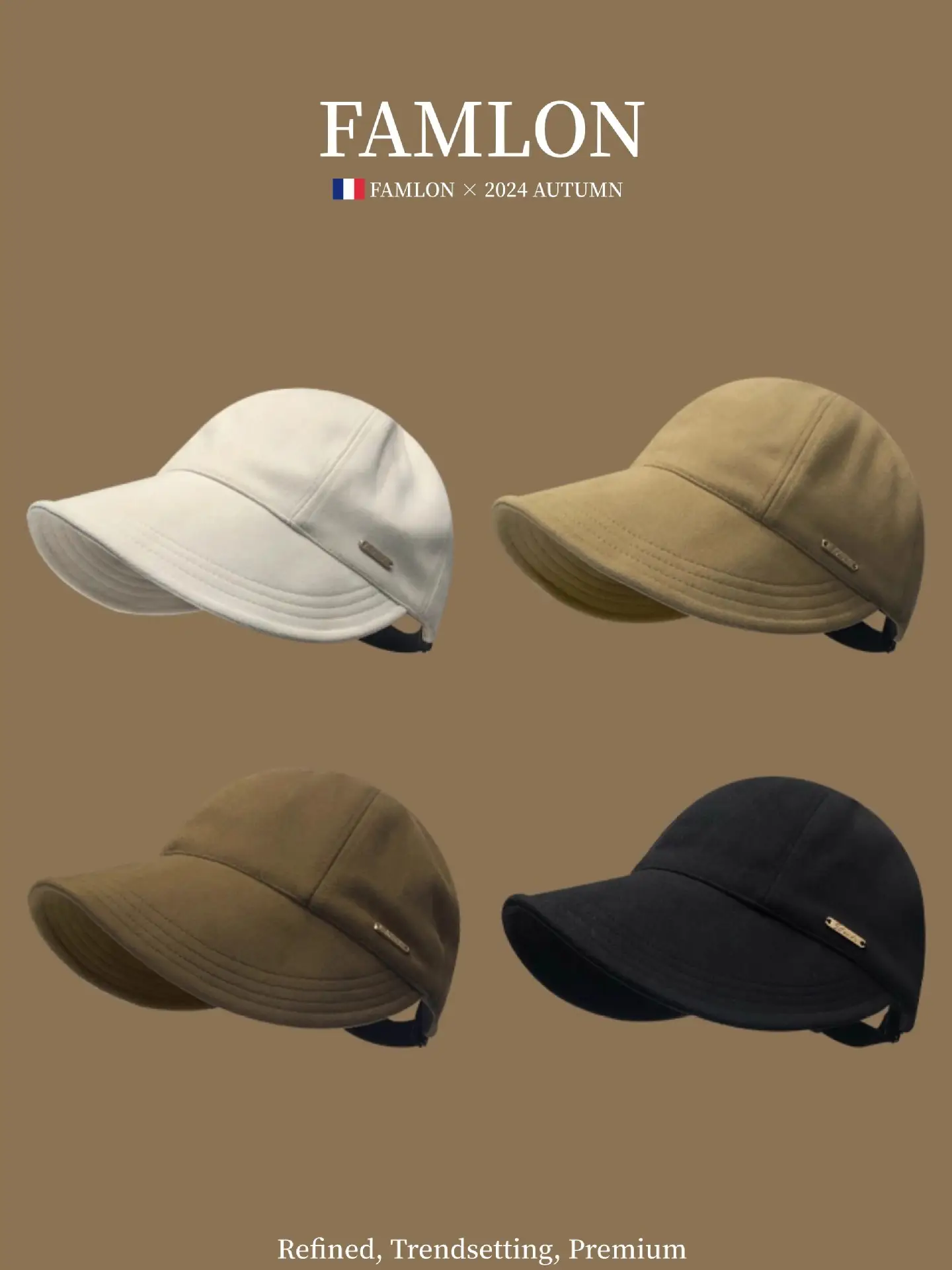 Women's Tan Fisherman Hat Big Head Circumference — feature 11