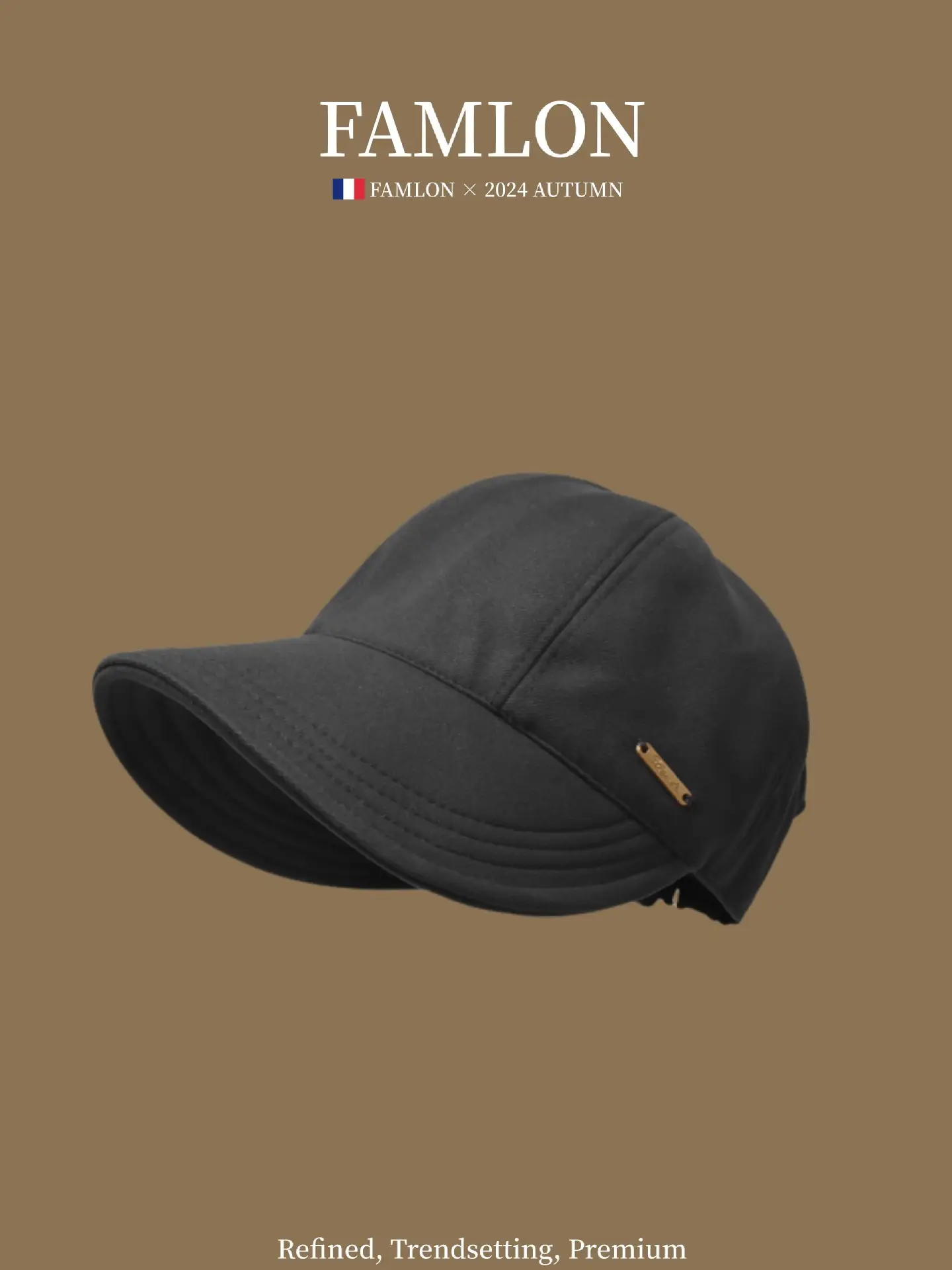Women's Tan Fisherman Hat Big Head Circumference — feature 12