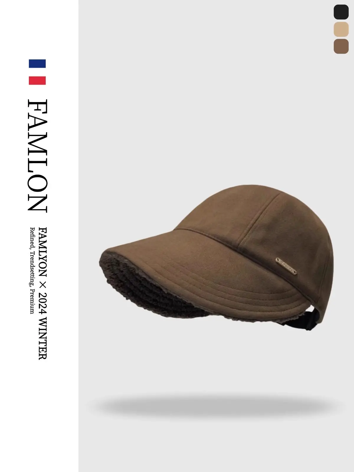 Women's Tan Fisherman Hat Big Head Circumference — feature 18