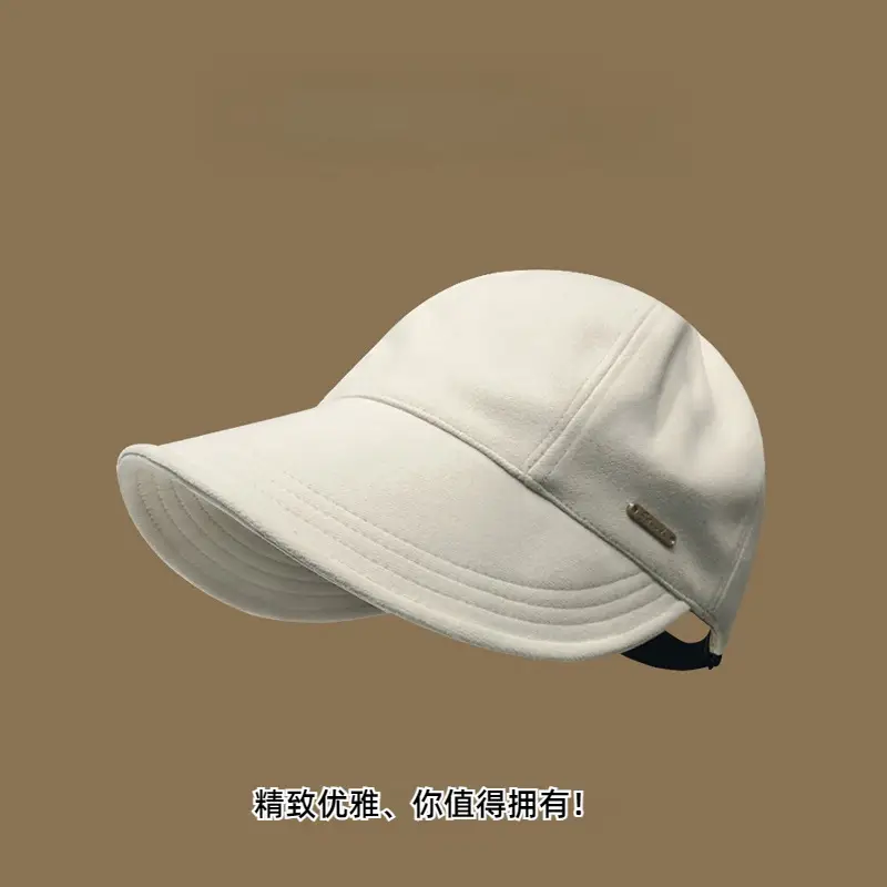 Women's Tan Fisherman Hat Big Head Circumference - Image 2