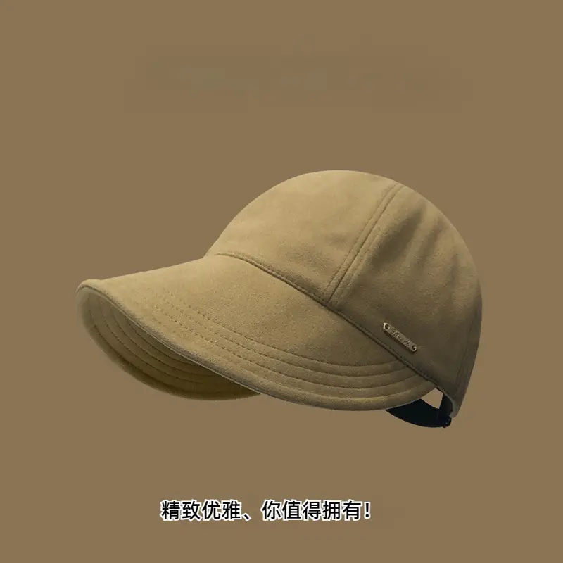 Women's Tan Fisherman Hat Big Head Circumference - Image 3