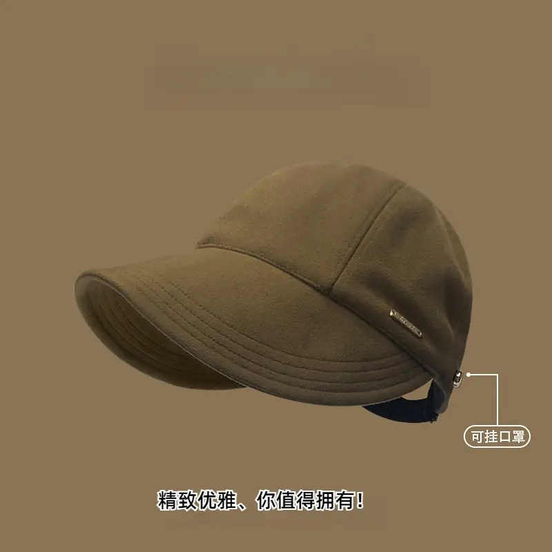 Women's Tan Fisherman Hat Big Head Circumference - Image 8