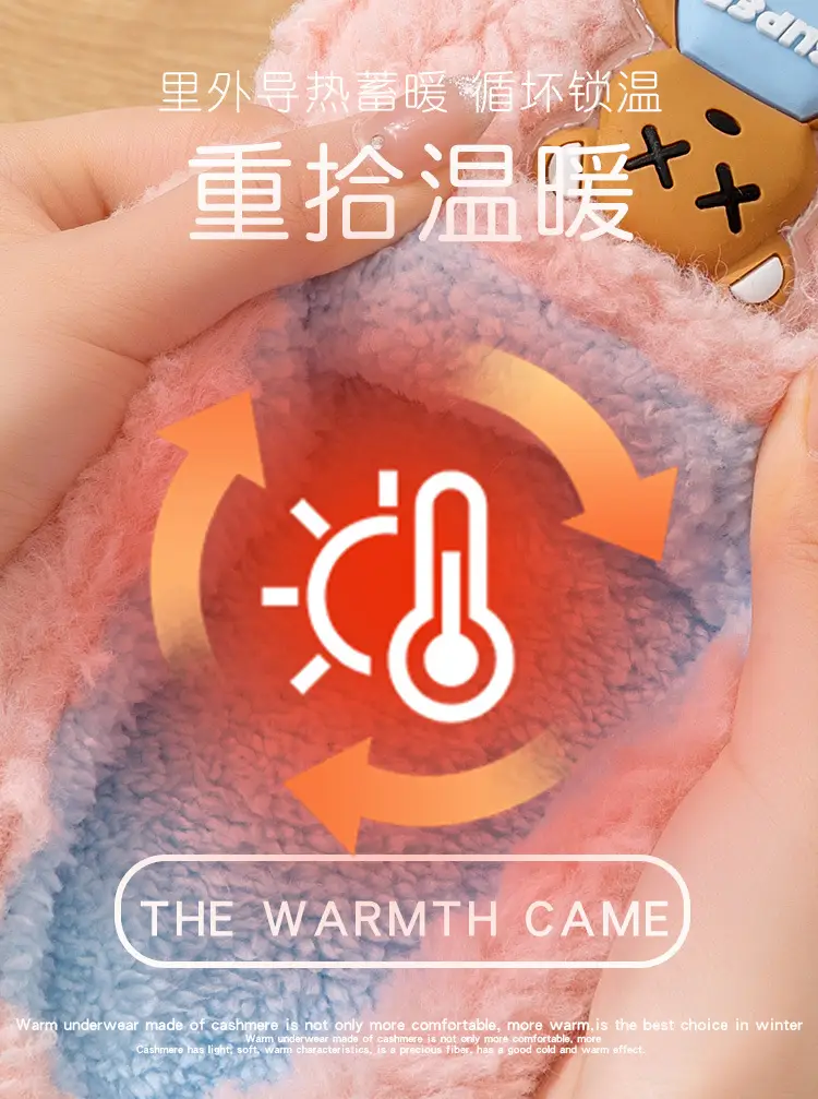 Women Cotton Slippers Warm Non-Slip Winter Indoor — feature 4