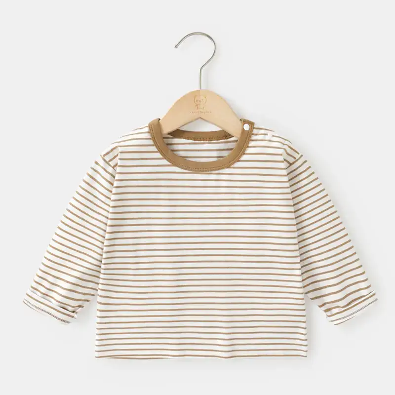 Baby Long Sleeve Striped T-Shirt Boys Spring Autumn - Image 4
