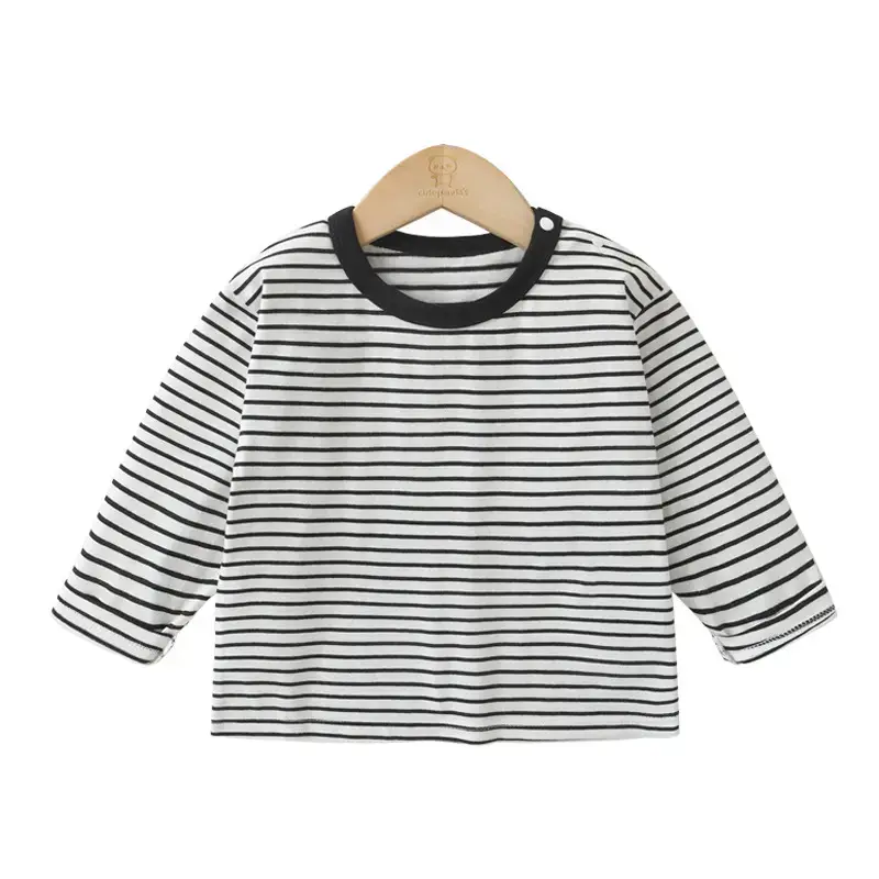 Baby Long Sleeve Striped T-Shirt Boys Spring Autumn - Image 8