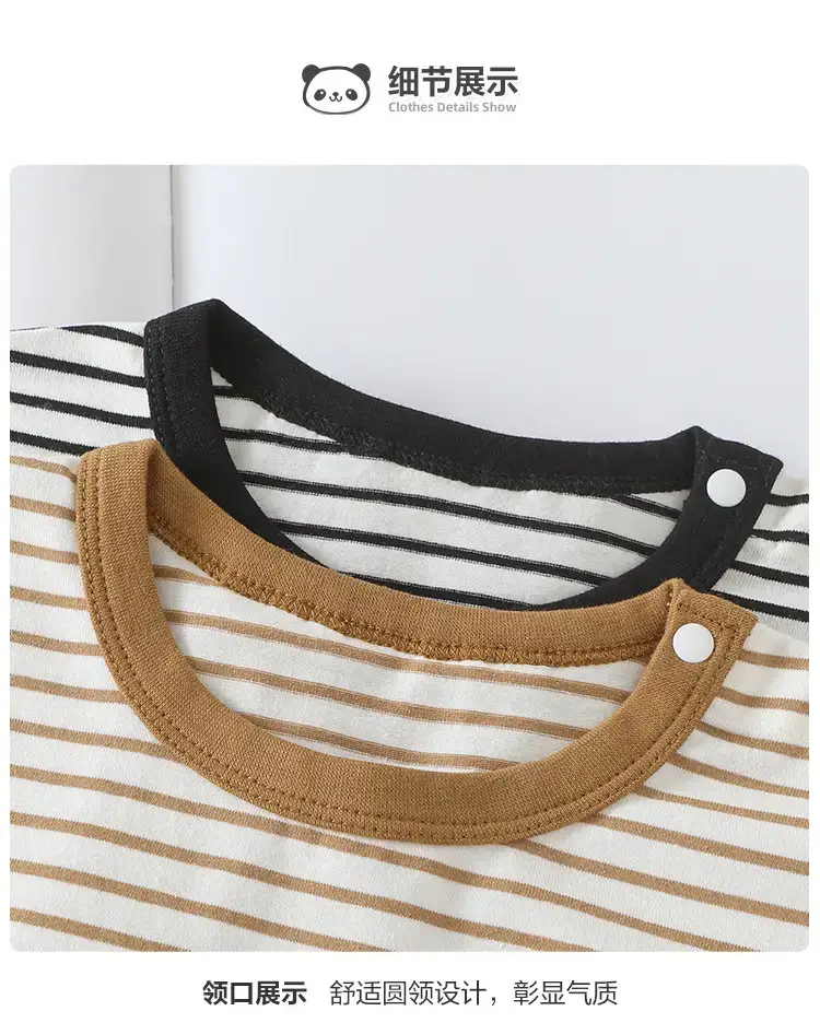 Baby Long Sleeve Striped T-Shirt Boys Spring Autumn — feature 10