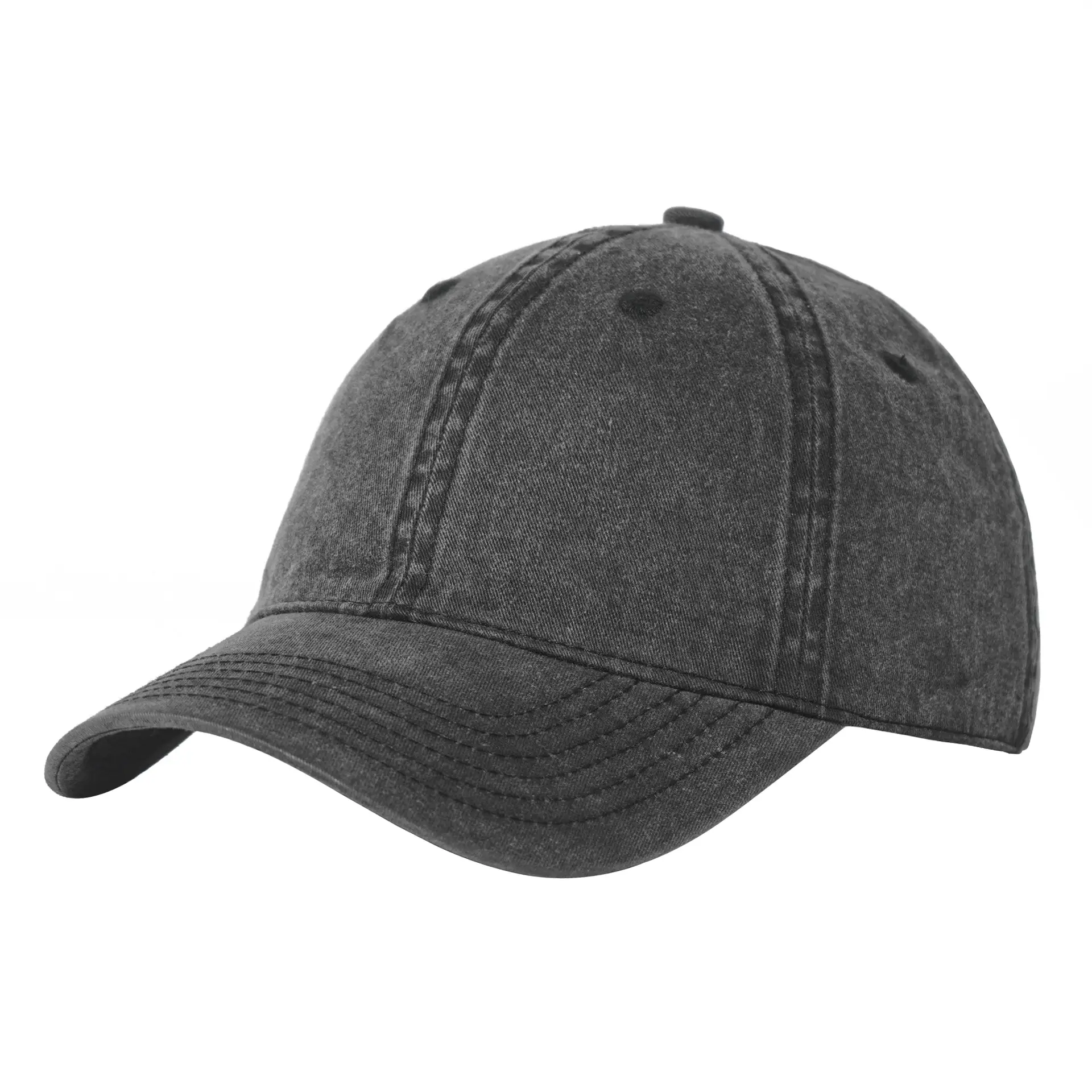 Custom Retro Cotton Baseball Cap Brown Logo - Image 21
